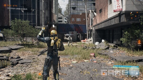 한국말 간판이 굉장히 친근하다 / 엔씨 제공