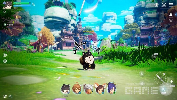 캐릭터들의 모델링이 전반적으로 귀엽게 나왔다 / 엔씨 제공