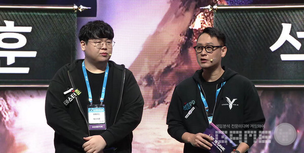 레전드 오브 이미르를 설명하는 석훈 PD / 위메이드 유튜브 캡쳐