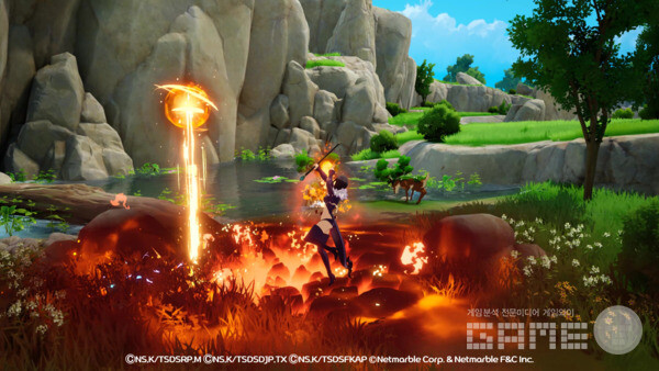 무기에 따라 스킬이 바뀌기에 다양한 조합이 가능하다 / 넷마블 제공 