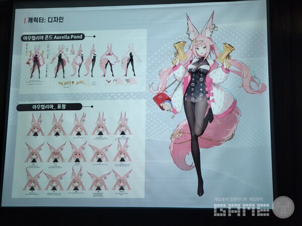 캐릭터 디자인의 경우 한번에 성격과 특징을 알아 볼 수 있도록 작업했다 / 게임와이 촬영