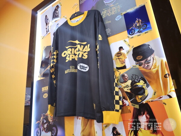 크래프톤 굿즈 부스 /게임와이 촬영