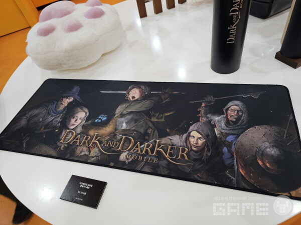 크래프톤 굿즈 부스 /게임와이 촬영