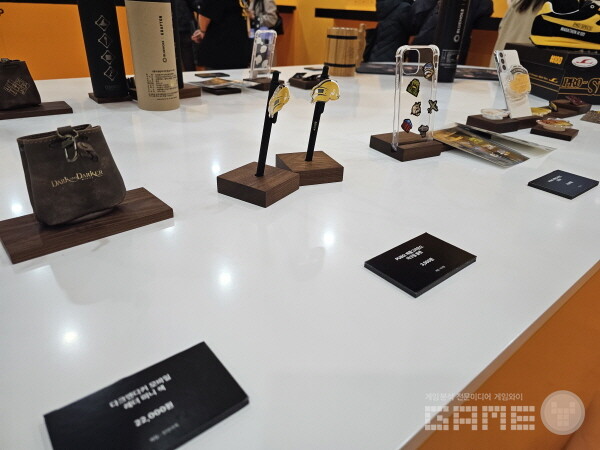 크래프톤 굿즈 부스 /게임와이 촬영