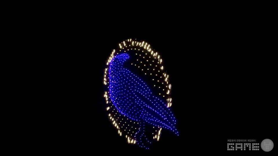 ‘위메이드 페스티브 나이트’ 드론쇼 / 게임와이 촬영