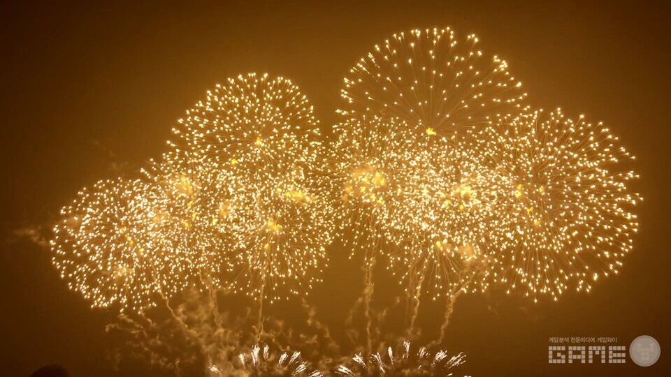 ​​‘위메이드 페스티브 나이트’ 불꽃축제 / 게임와이 촬영