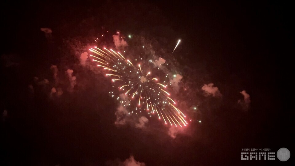 ​​‘위메이드 페스티브 나이트’ 불꽃축제 / 게임와이 촬영