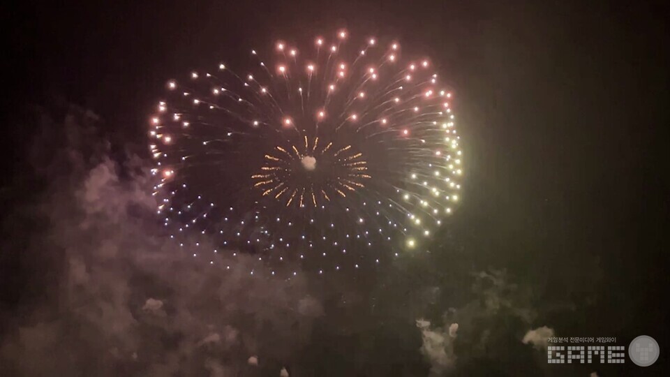 ​​‘위메이드 페스티브 나이트’ 불꽃축제 / 게임와이 촬영