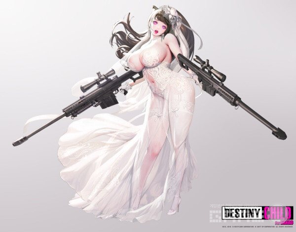 혈라 데스티니 차일드 일러스트 /시프트업