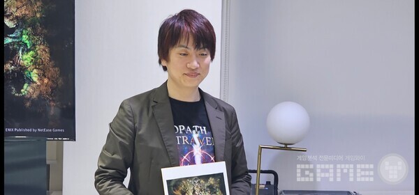 스퀘어에닉스 스즈키 피디 /게임와이 촬영