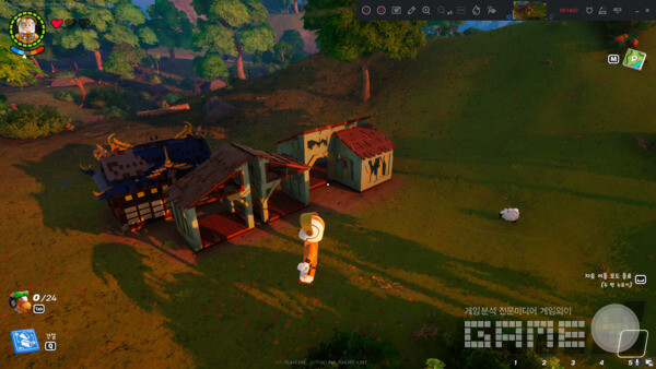 레고 포트나이트 /게임와이 촬영