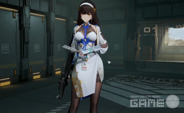 개발자들도 극찬한 검정 스타킹... / 출처 소녀전선 2 공식 비리비리 