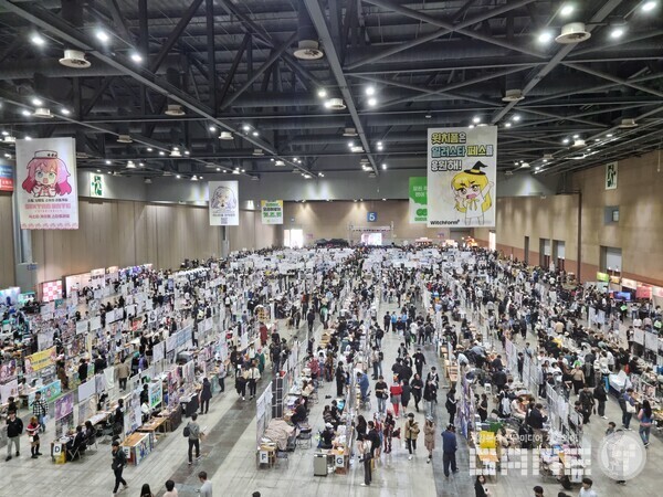 지난 제 2회 일러스타 페스 현장의 모습. 이 규모보다 2배 크게 진행될 예정이다 