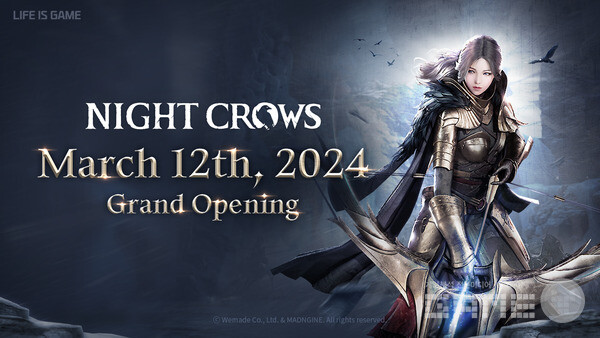 '나이트 크로우' 글로벌 12일 출시 /위메이드