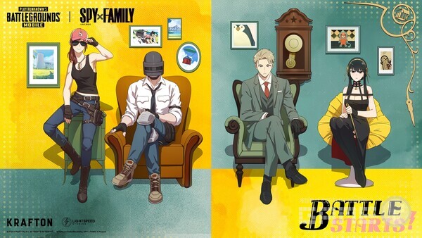 '배그M X 스파이 패밀리' 파트너십 체결 /크래프톤