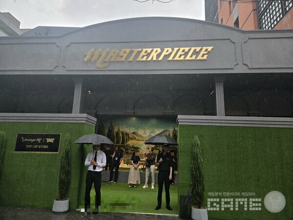 '리니지M' 팝업스토어 '마스터피스' 현장 / 게임와이 촬영