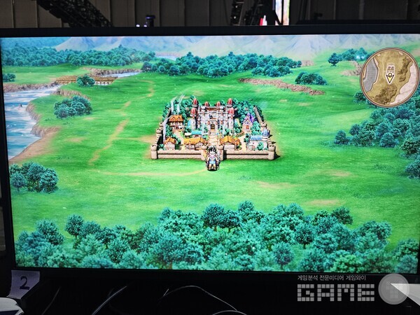 파티를 구해서 마을을 벗어났다. 드래곤 퀘스트3 리메이크 /게임와이 촬영