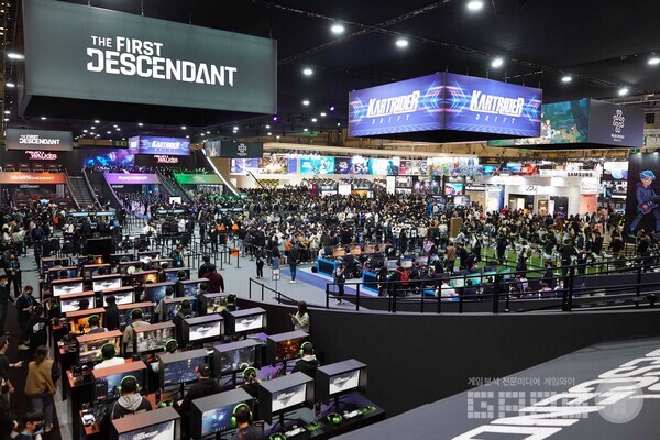 2022년 넥슨 지스타 부스 /넥슨