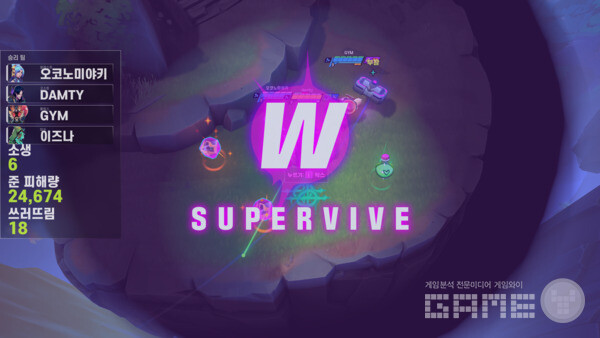 이기는 전투를 위해...슈퍼바이브 /게임와이 촬영