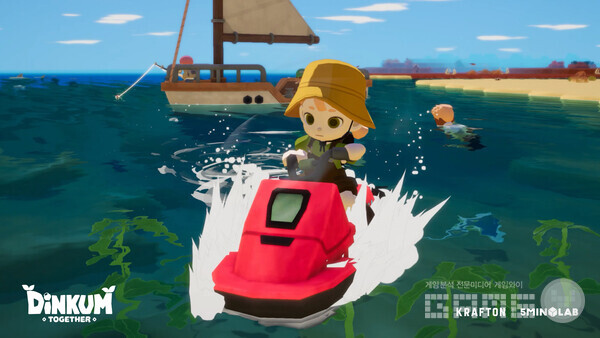 수상스키를 탈 수도 있다. 딩컴 투게더 /크래프톤