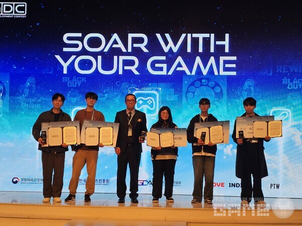 GIGDC 동상 수상자 /게임와이 촬영
