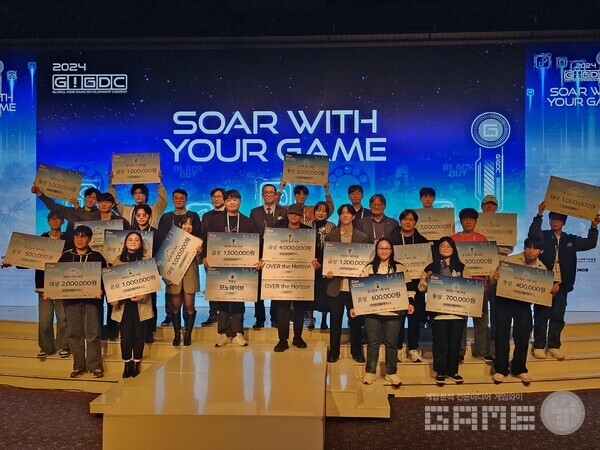 GIGDC 2024 전체 수상팀 /게임와이 촬영