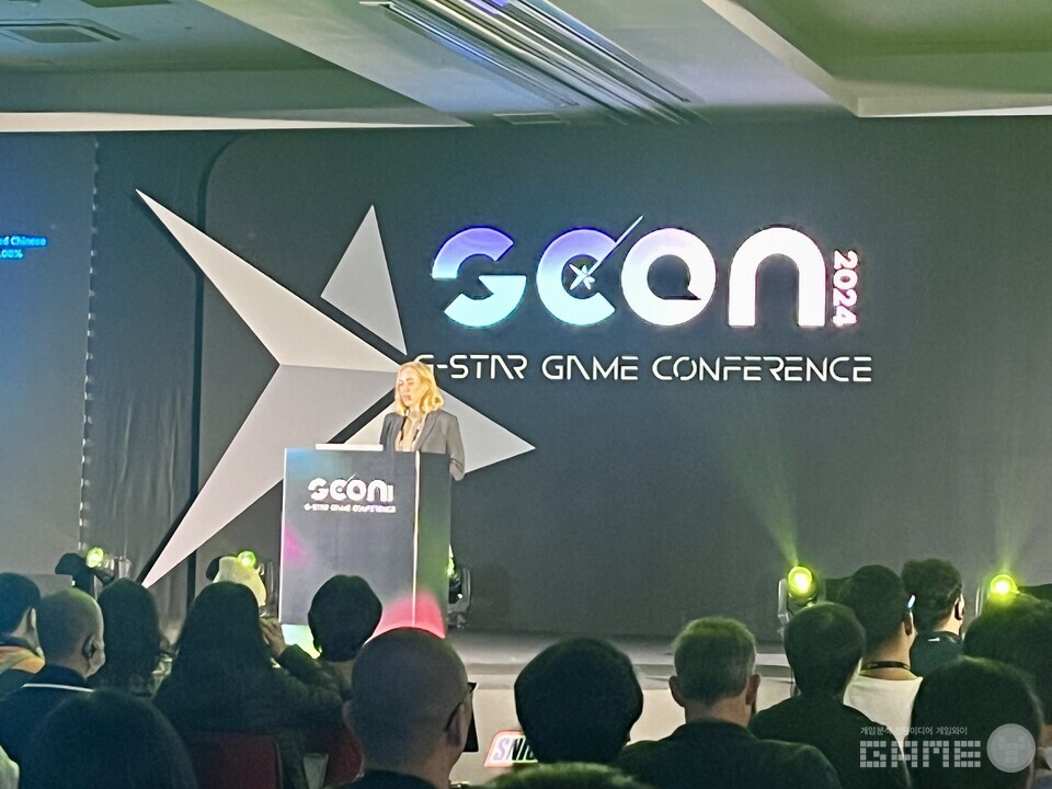 컨퍼런스 발표자료 사진 / 게임와이 촬영