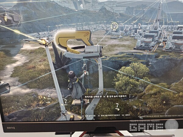 놀이기구를 타는 기분이다. 명일방주 엔드필드 /게임와이 촬영