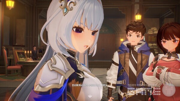 신작에서 첫 등장한 캐릭터도 예쁘게 잘 나왔다 / 게임와이 촬영