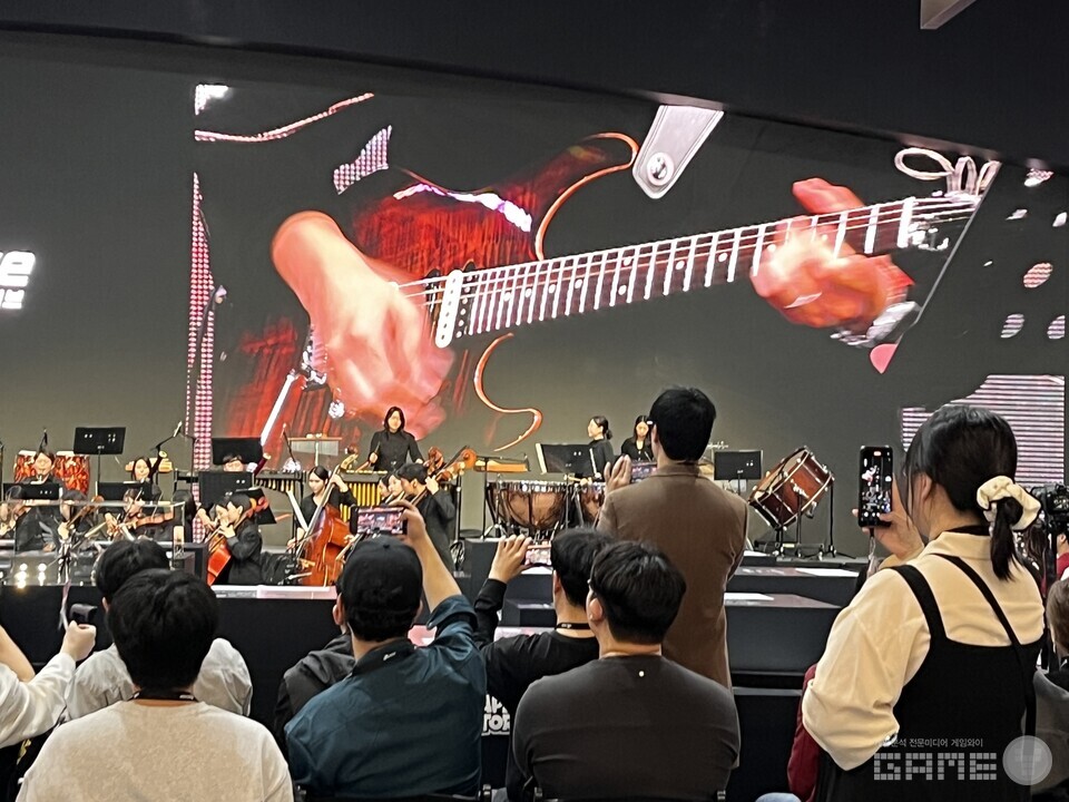 넥슨 30주년 기념 오케스트라 연주 현장 / 게임와이 촬영