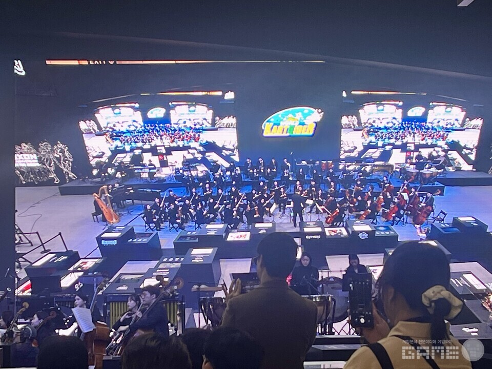 넥슨 30주년 기념 오케스트라 연주 현장 / 게임와이 촬영