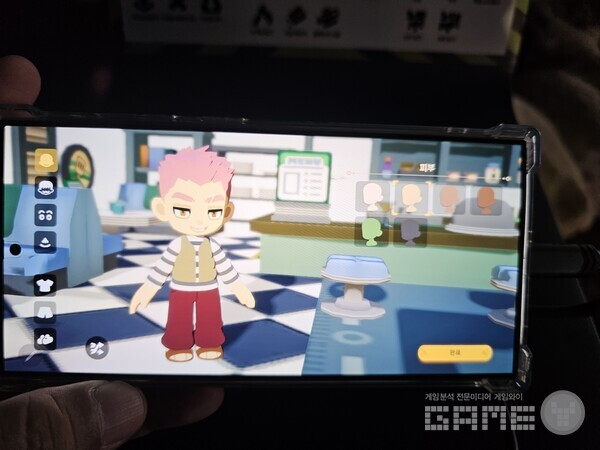 캐릭터 커스터 마이징이 가능하다. 지스타 딩컴 모바일 /게임와이 촬영