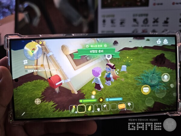 텐트를 설치하자. 얼마나 큰 구조물을 설치할 수 있을까? 지스타 딩컴 모바일 /게임와이 촬영