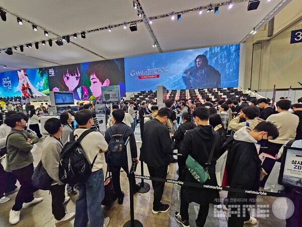 몬길과 왕좌의 게임을 내세운 넷마블 / 게임와이 촬영