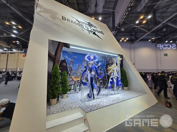 지스타 2024 웹젠 부스 / 게임와이 촬영