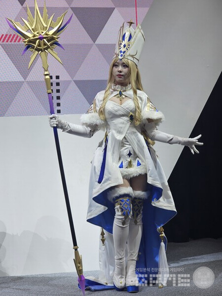 웹젠 부스 코스어 /게임와이 촬영