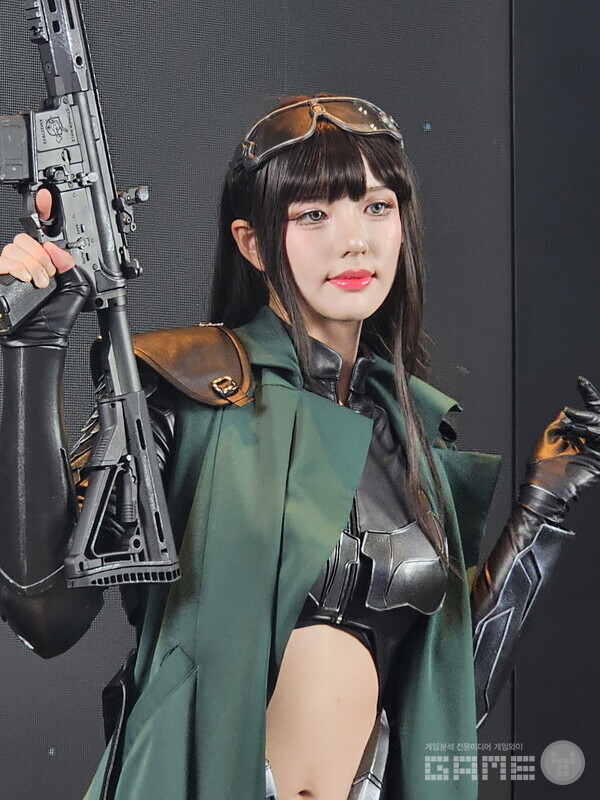 라이온하트 프로젝트S에 등장하는 캐릭터 코스어 /게임와이 촬영