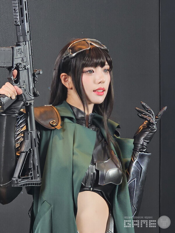 라이온하트 프로젝트S에 등장하는 캐릭터 코스어 /게임와이 촬영