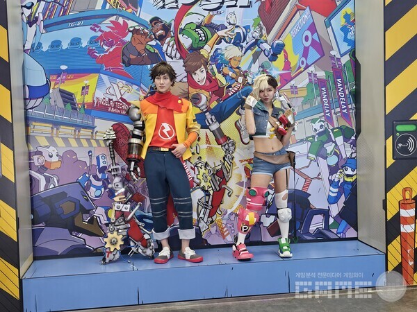 크래프톤 하이파이 러시 코스어 /게임와이 촬영