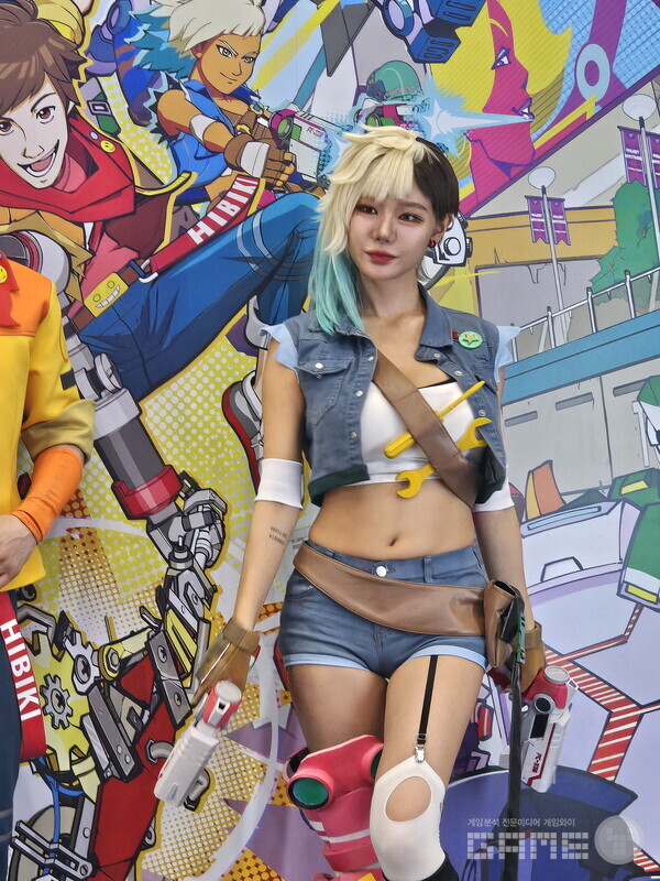 크래프톤 하이파이 러시 코스어 /게임와이 촬영