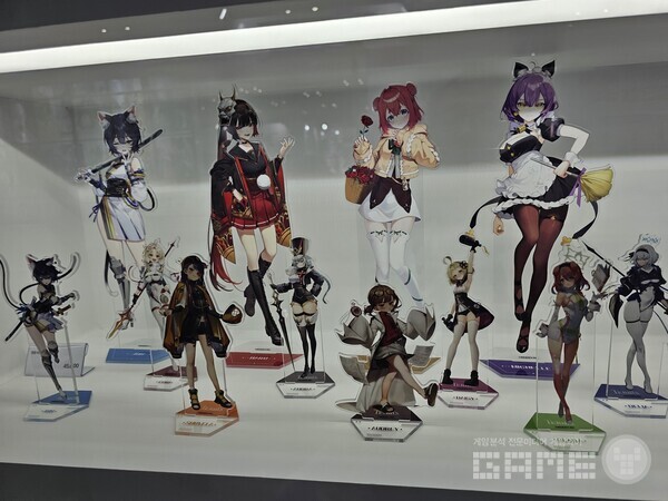 AGF 2024 웹젠 테르비스 부스 /게임와이 촬영