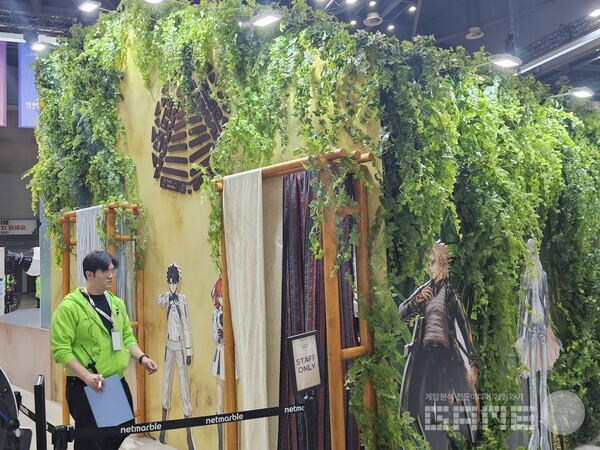 AGF 2024 넷마블 페이트/그랜드 오더 부스 /게임와이 촬영