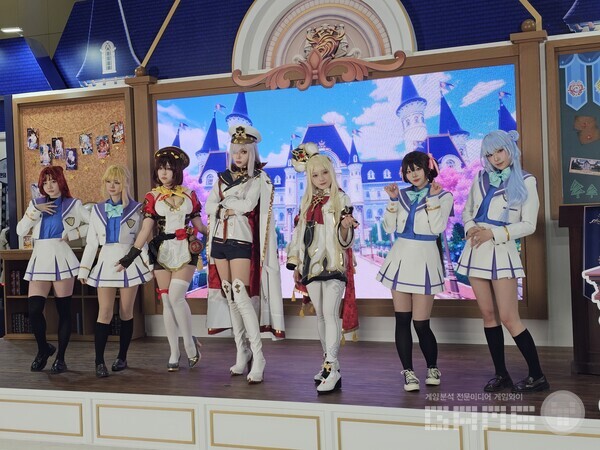 AGF 2024 라이온하트 스튜디오 프로젝트 C 부스 /게임와이 촬영