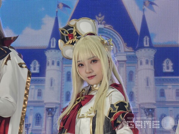 AGF 2024 라이온하트 스튜디오 프로젝트 C 부스 /게임와이 촬영