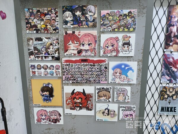 익숙한 니케 그림체 캐릭터도 만나볼 수 있다 / 게임와이 촬영