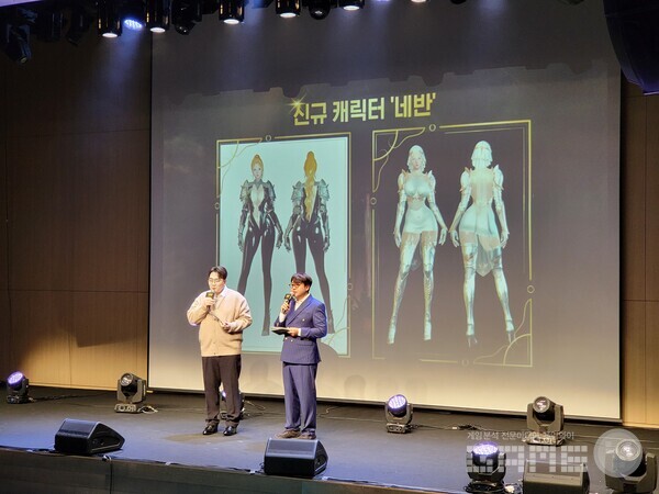 스토리를 크게 해치지 않으면서도 이용자들에게 많은 사랑을 받았기에 네반을 플레이어블 캐릭터로 만들었다고 설명했다 / 게임와이 촬영