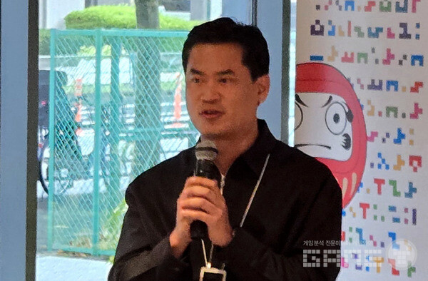 NHN 정우진 대표 / 게임와이 촬영