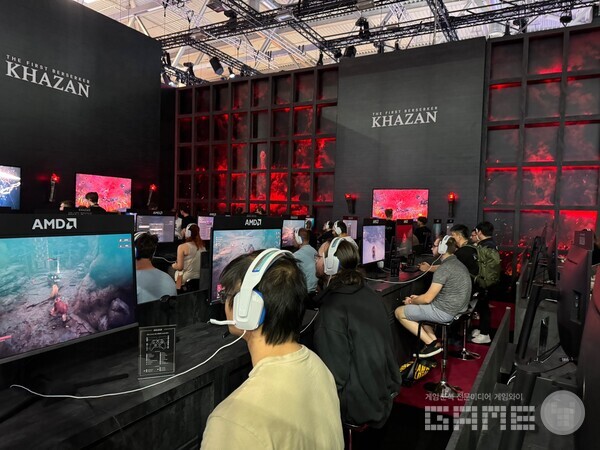 퍼스트 버서커 카잔 게임스컴 시연 부스 / 넥슨