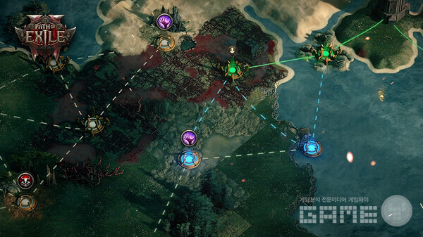 ▲엔드 콘텐츠 ‘아틀라스’ 지도 /카카오게임즈