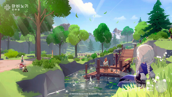 6일 넥슨이 공개한 마비노기 모바일의 낭만을 느낄 수 있는 힐링감성 이미지